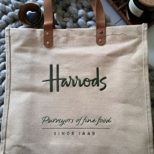 Harrods canevas tote bag